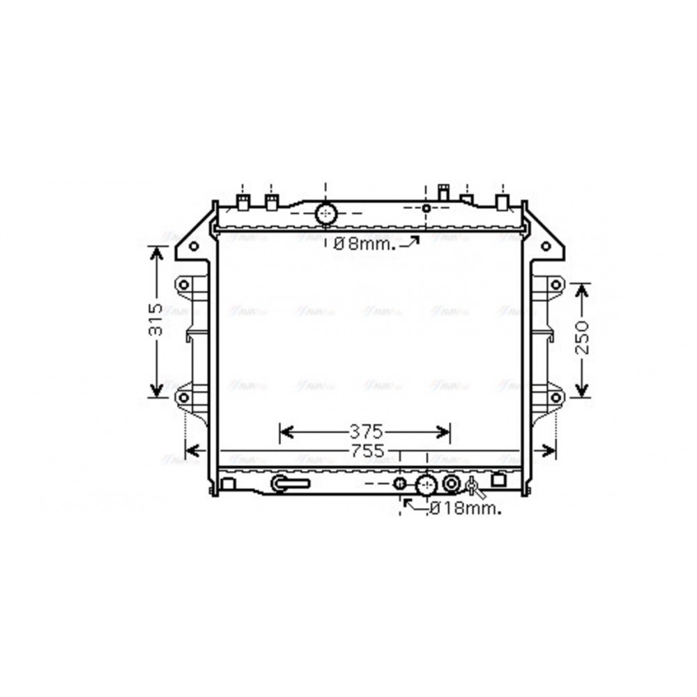 Image for AVA Cooling - Radiator