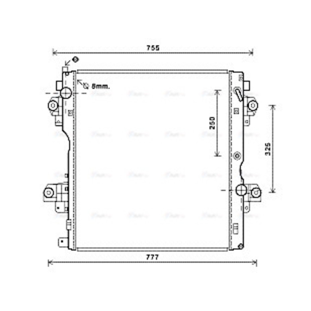 Image for AVA Cooling - Radiator