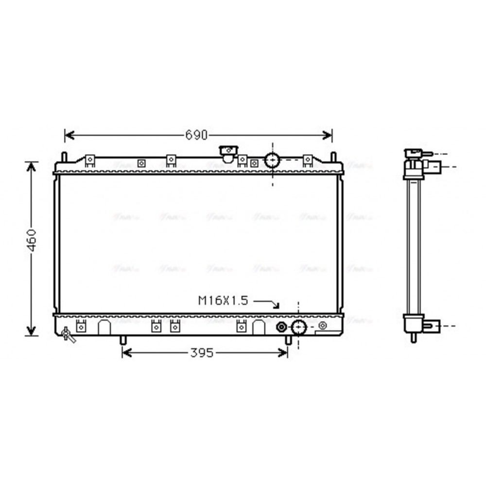 Image for AVA Cooling - Radiator