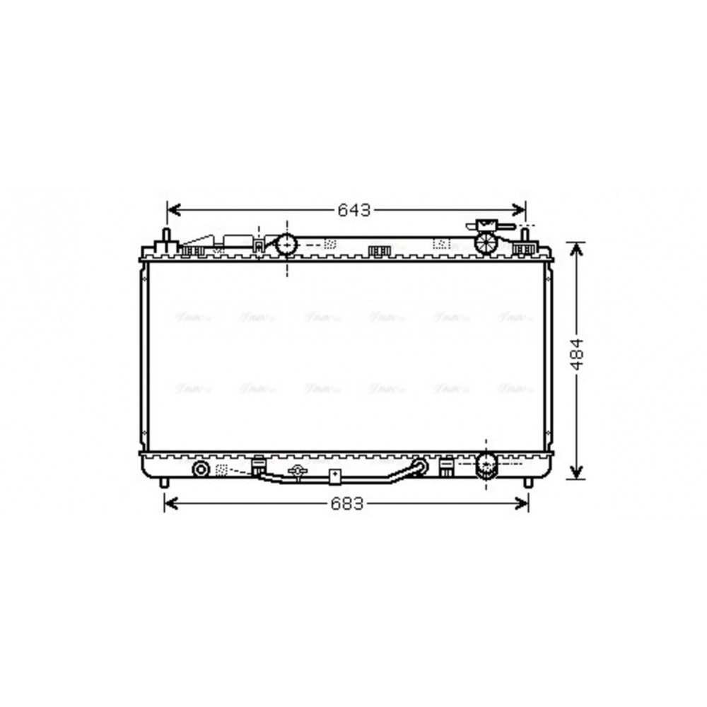 Image for AVA Cooling - Radiator