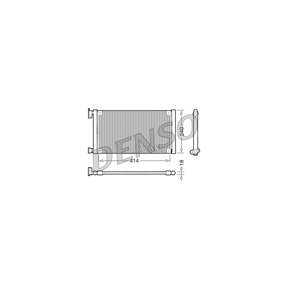 Image for Denso Condenser DCN09120