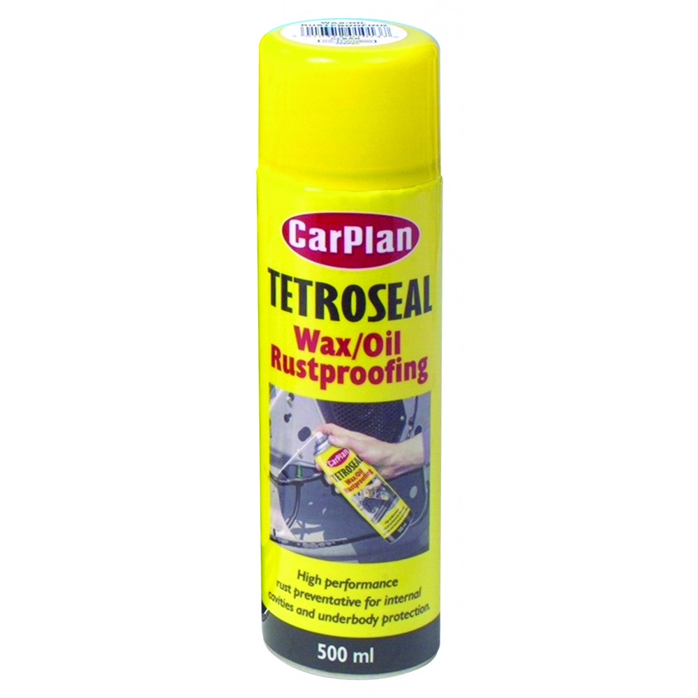 Image for CarPlan TWO500 Tetroseal Waxoil Aerosol - Clear 500ml