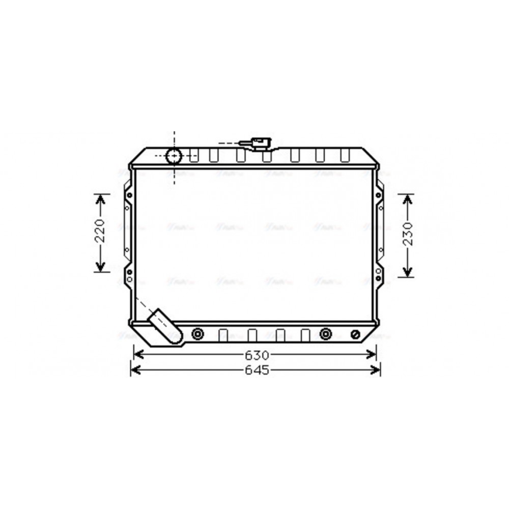 Image for AVA Cooling - Radiator