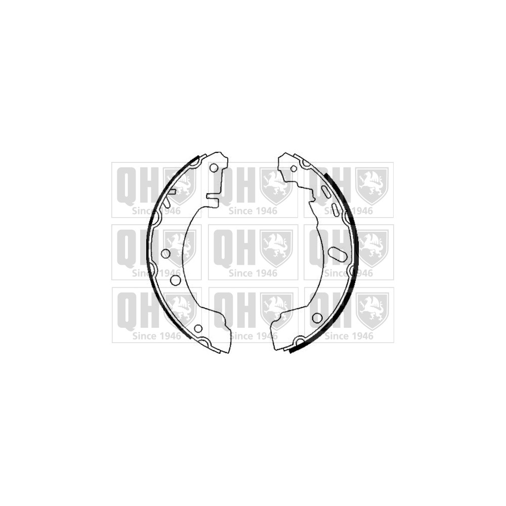 Image for QH BS829 Brake Shoes