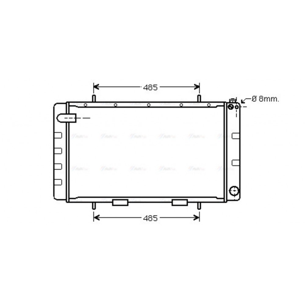 Image for AVA Cooling - Radiator