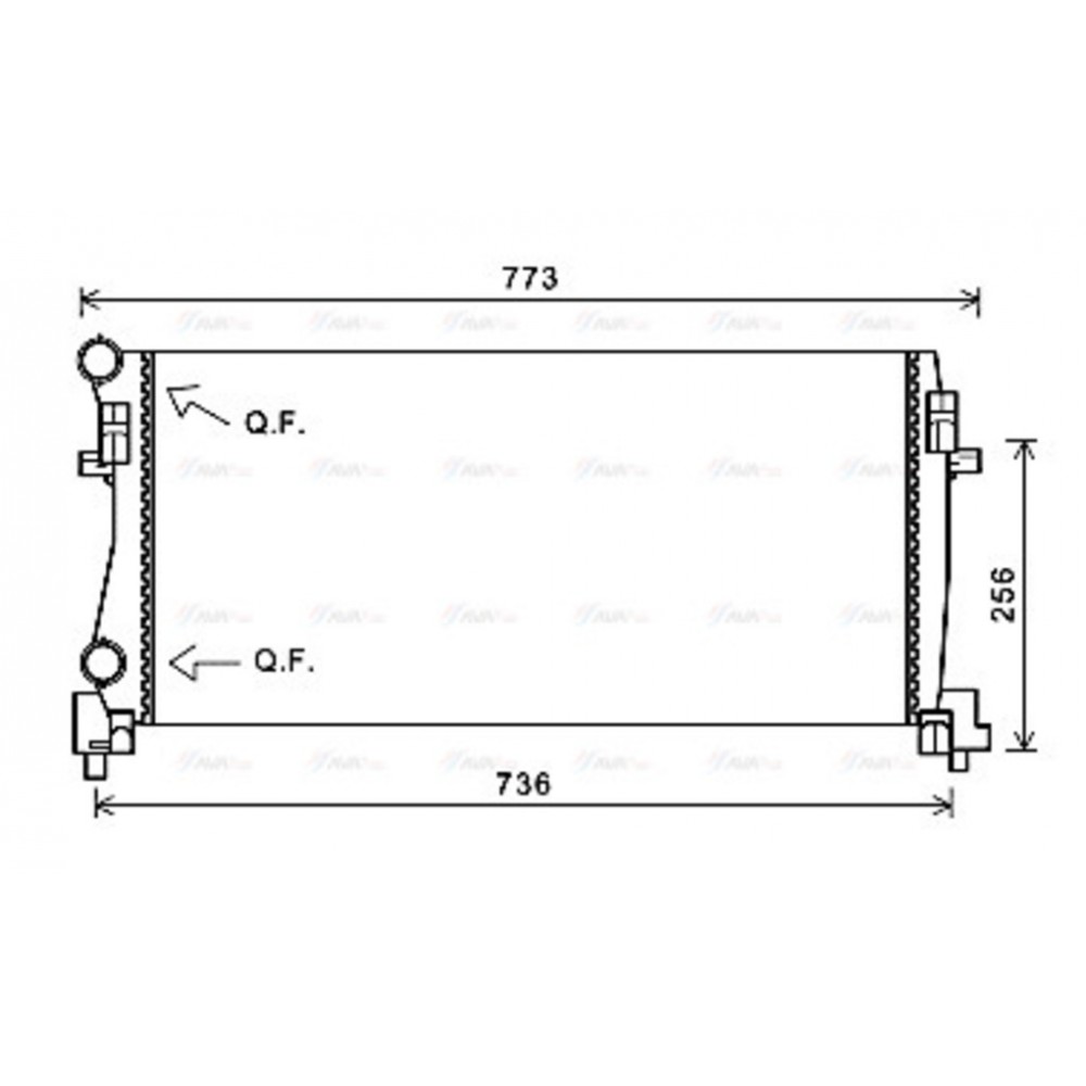 Image for AVA Cooling - Radiator