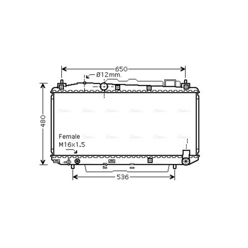 Image for AVA Cooling - Radiator