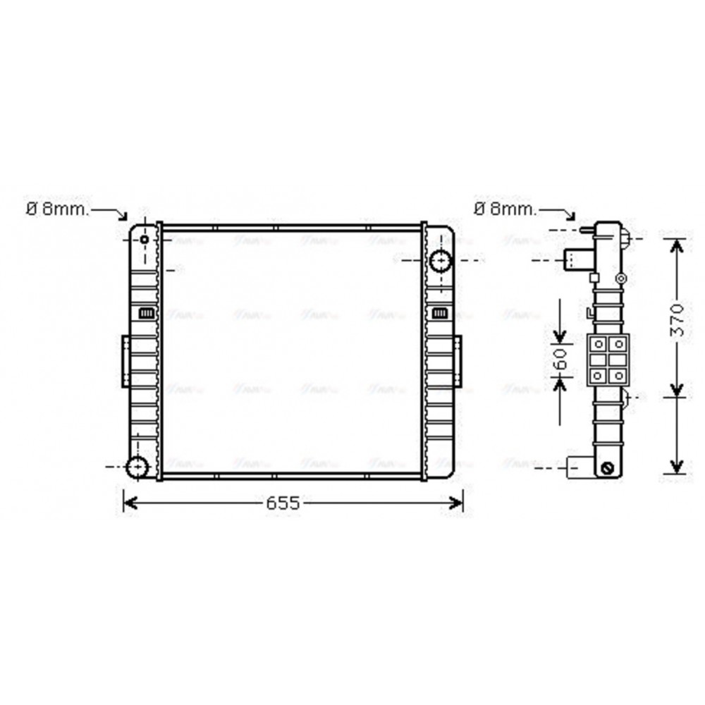 Image for AVA Cooling - Radiator