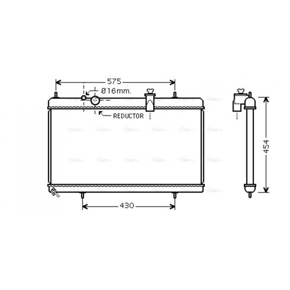 Image for AVA Cooling - Radiator