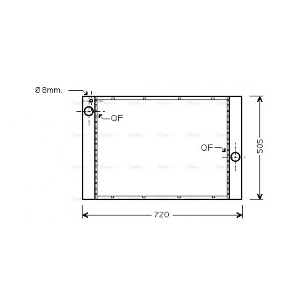 Image for AVA Cooling - Radiator