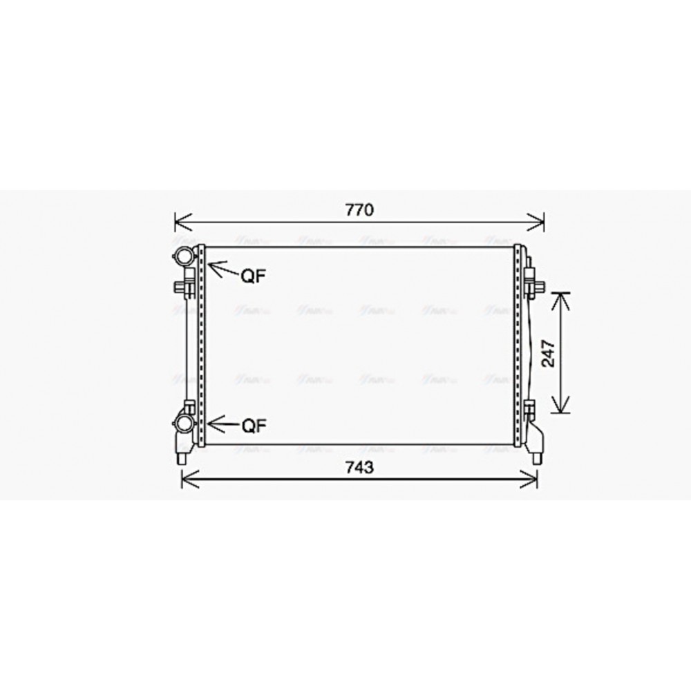 Image for AVA Cooling - Radiator