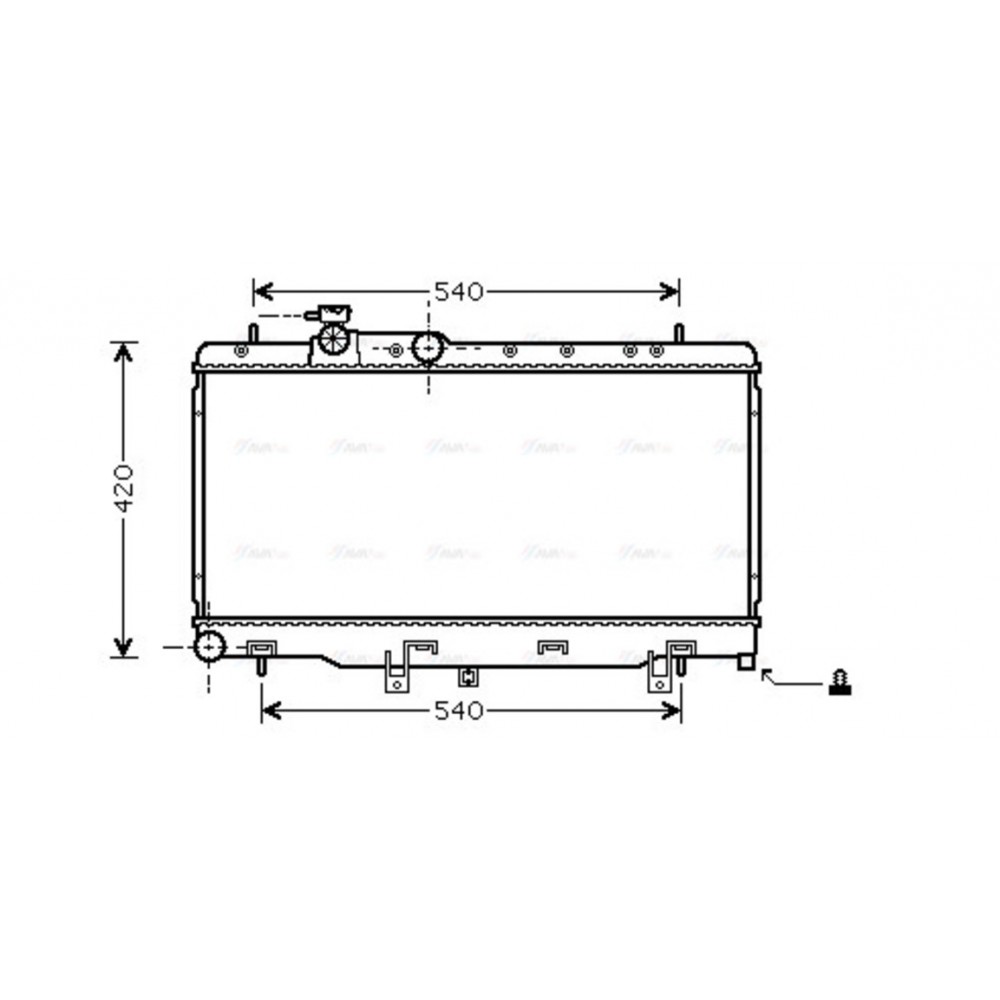 Image for AVA Cooling - Radiator