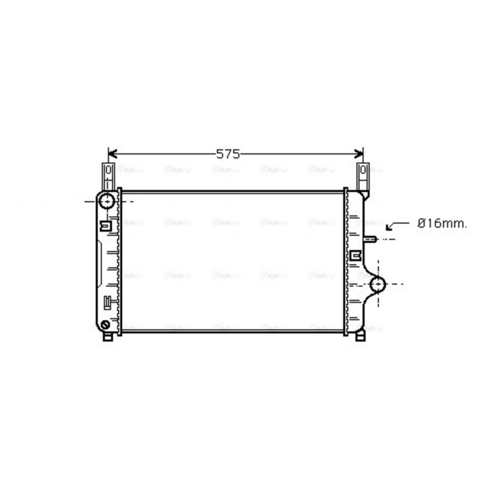 Image for AVA Cooling - Radiator