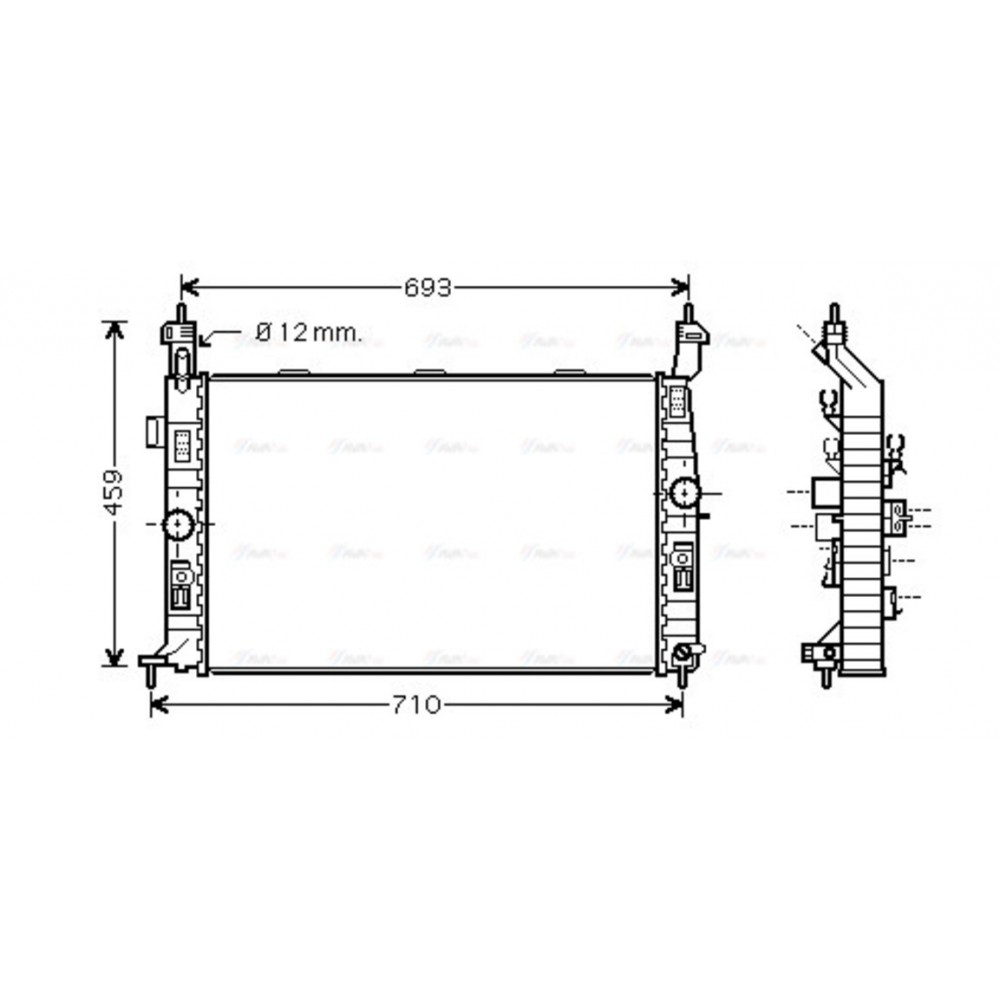 Image for AVA Cooling - Radiator