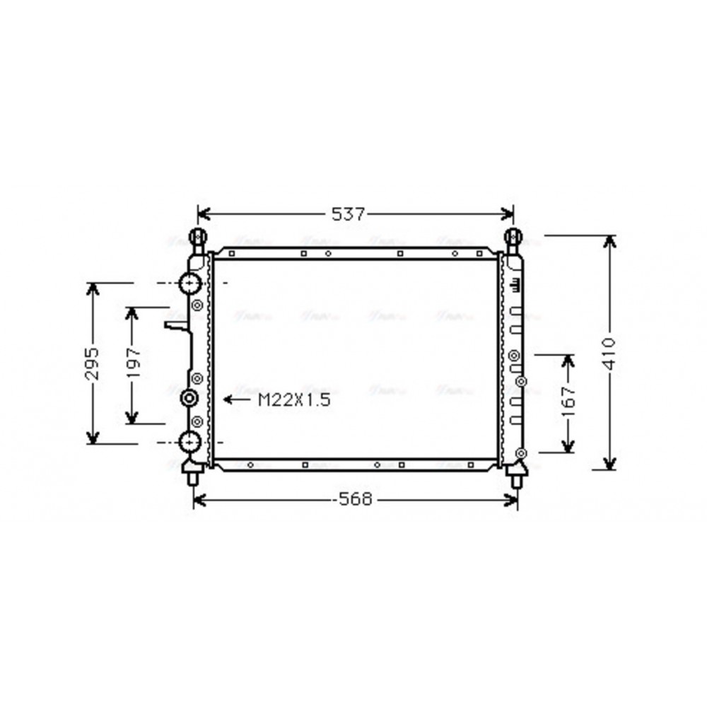 Image for AVA Cooling - Radiator