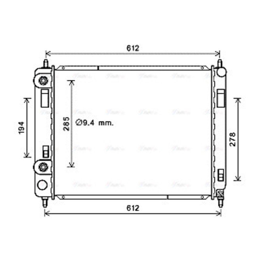 Image for AVA Cooling - Radiator