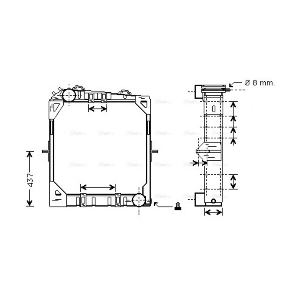 Image for AVA Cooling - Radiator