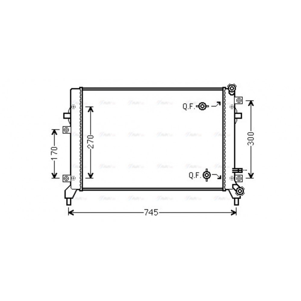 Image for AVA Cooling - Radiator