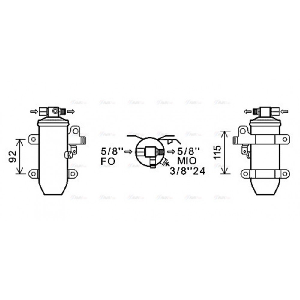 Image for AVA Cooling - Receiver Dryer