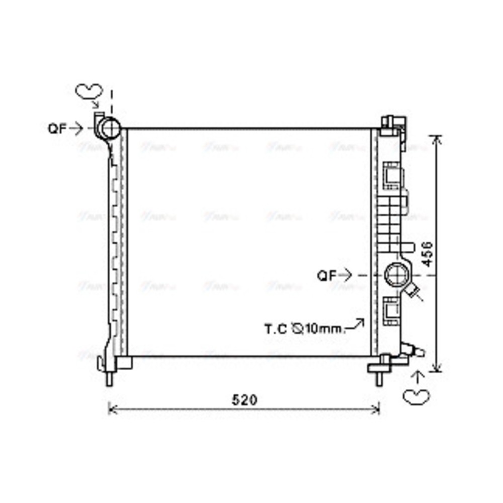 Image for AVA Cooling - Radiator