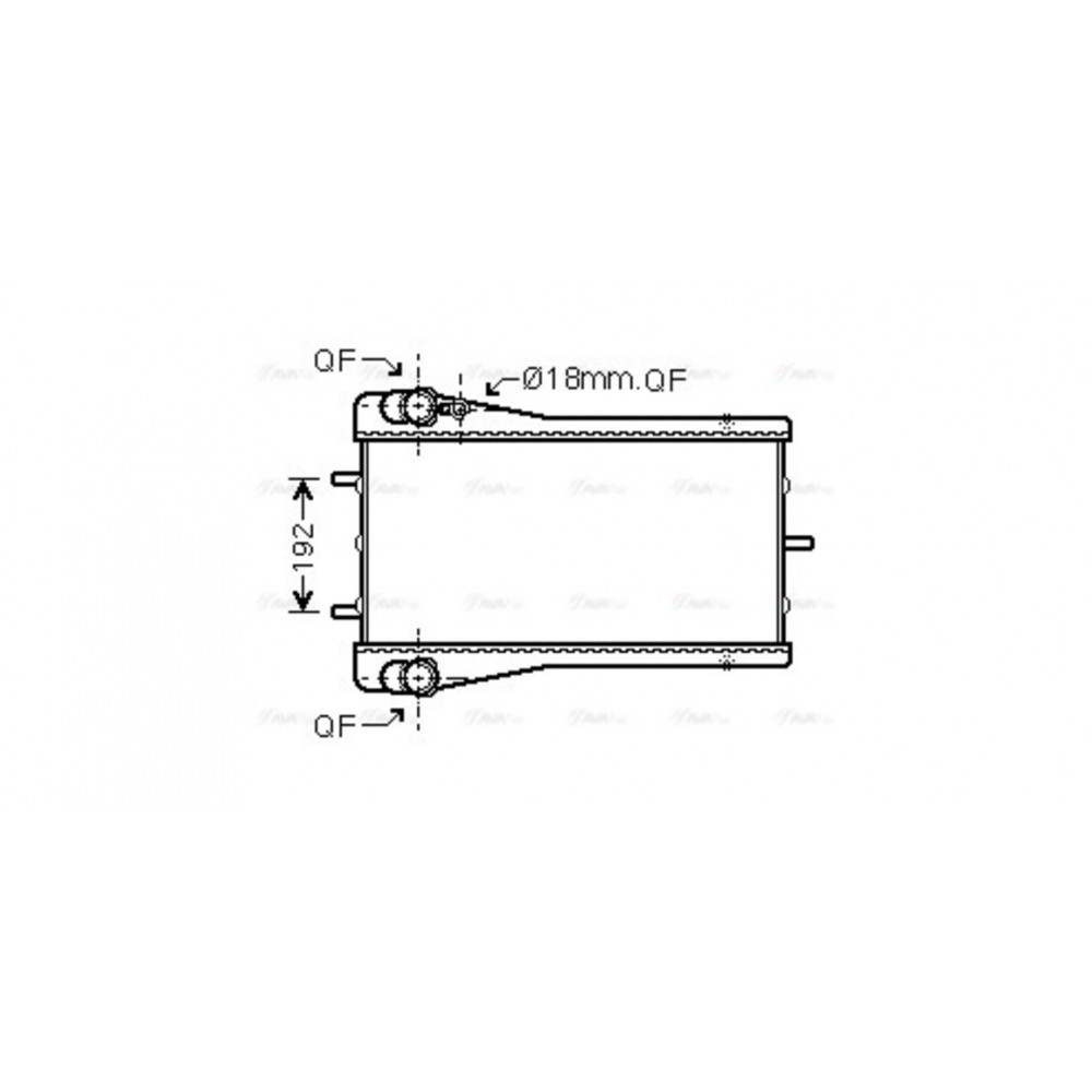 Image for AVA Cooling - Radiator