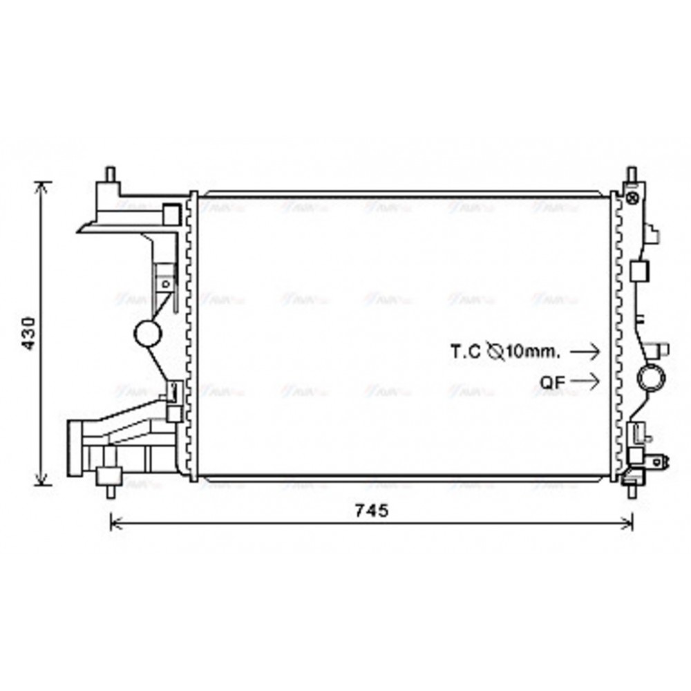 Image for AVA Cooling - Radiator