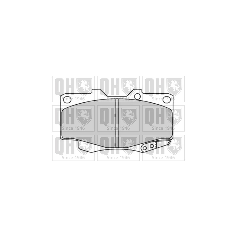 Image for QH BP1616 Brake Pad Set