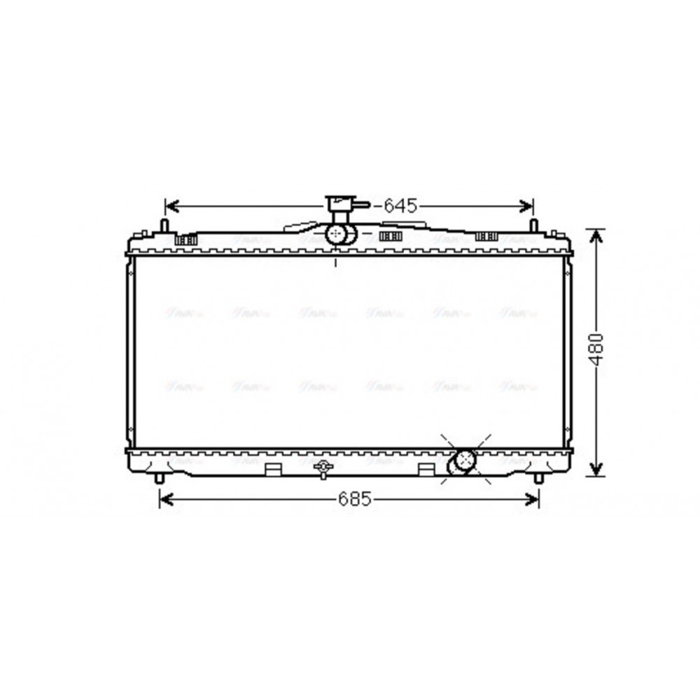 Image for AVA Cooling - Radiator