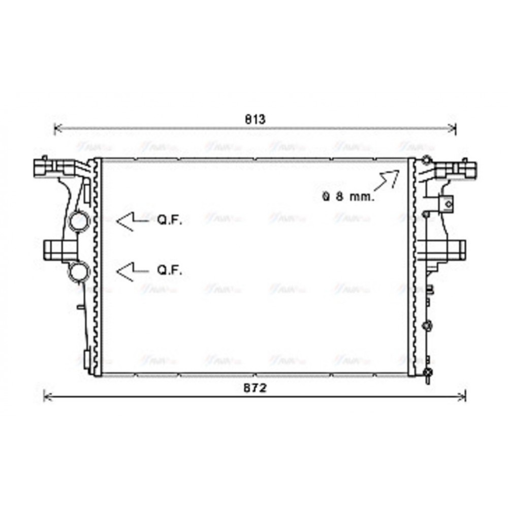 Image for AVA Cooling - Radiator