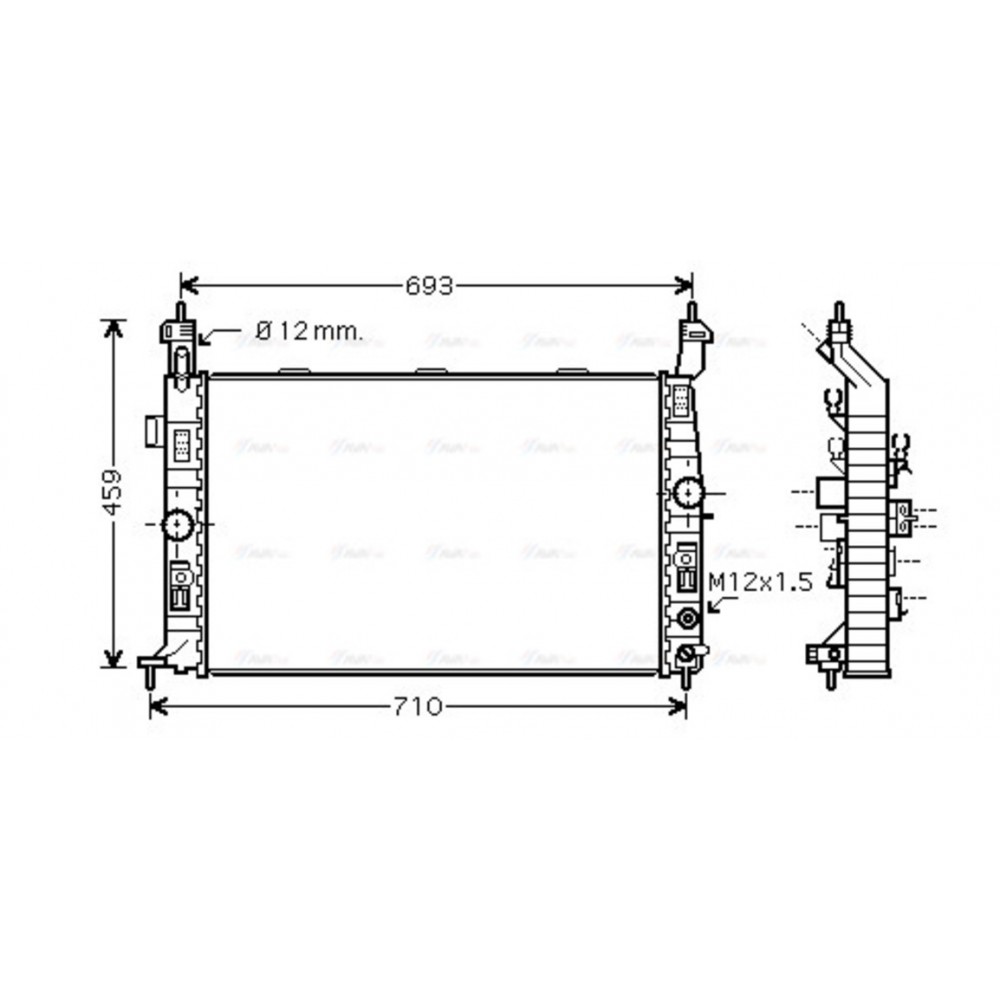 Image for AVA Cooling - Radiator