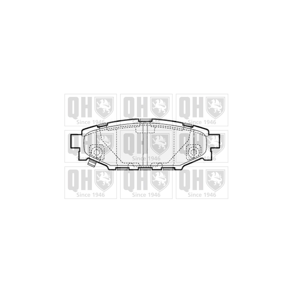 Image for QH BP1544 Brake Pad Set