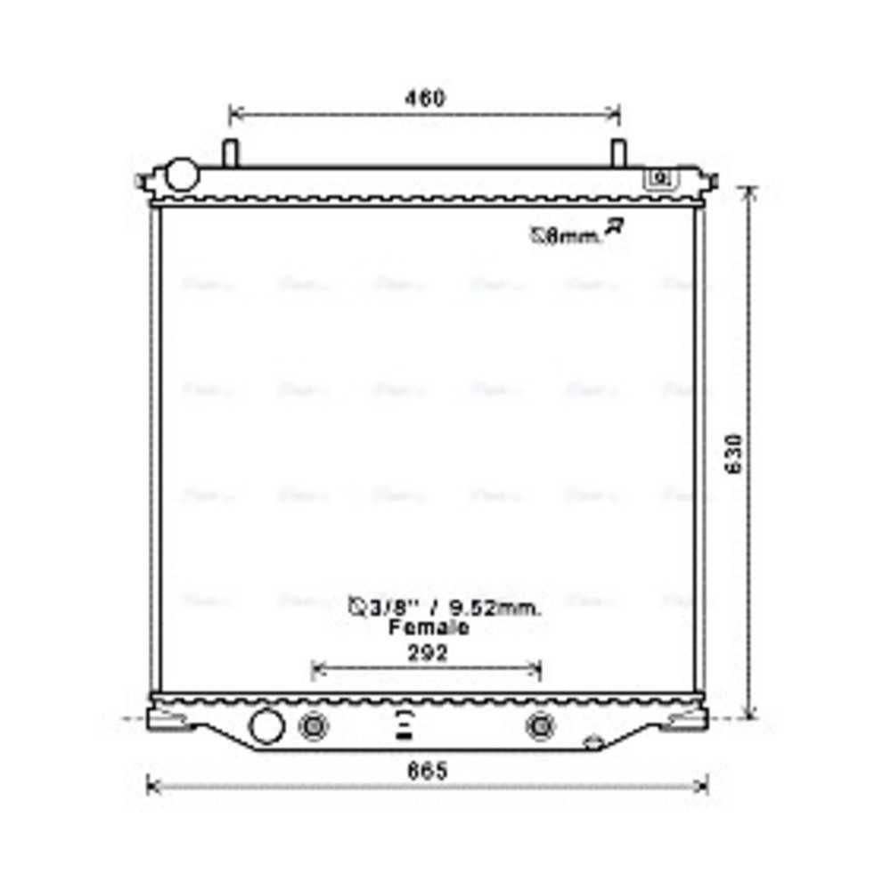 Image for AVA Cooling - Radiator