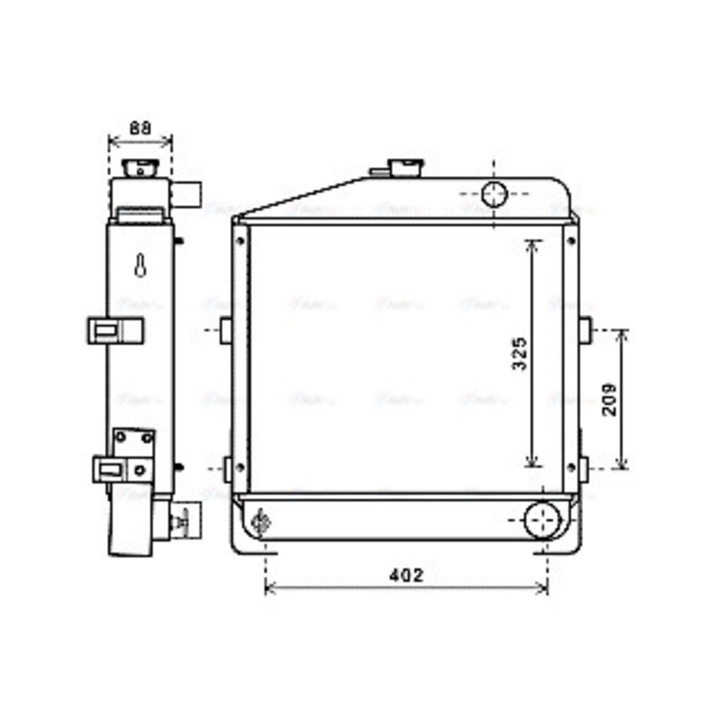 Image for AVA Cooling - Radiator