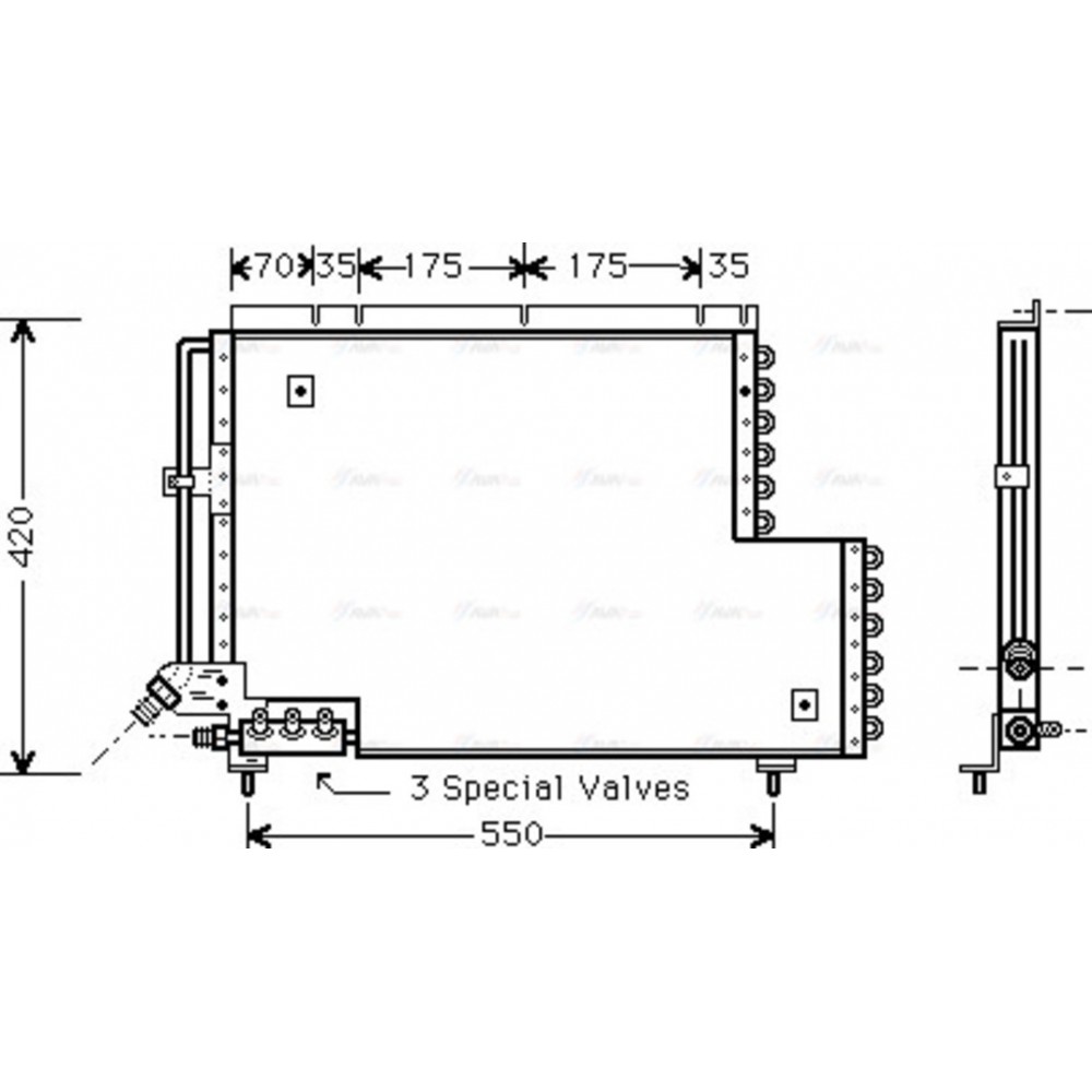 Image for AVA Cooling - Condenser