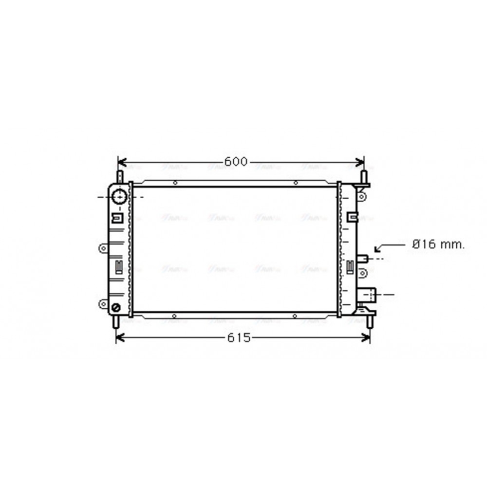 Image for AVA Cooling - Radiator