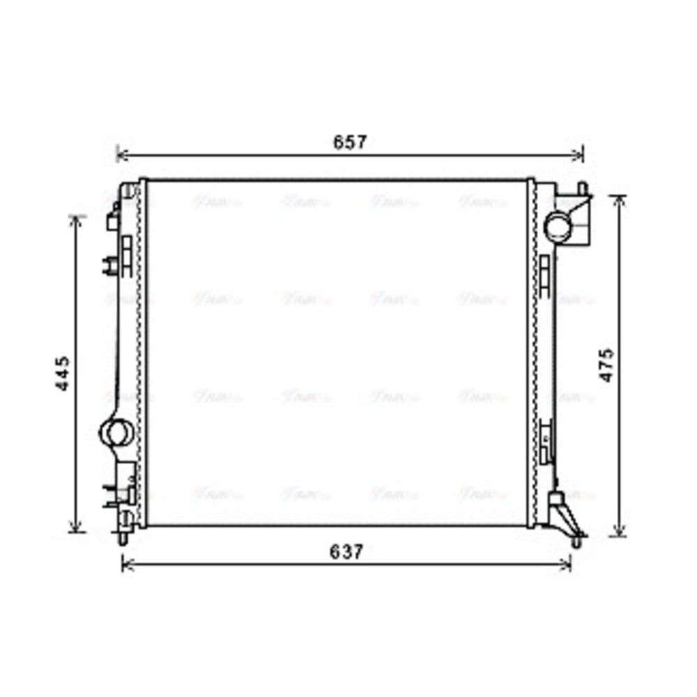 Image for AVA Cooling - Radiator