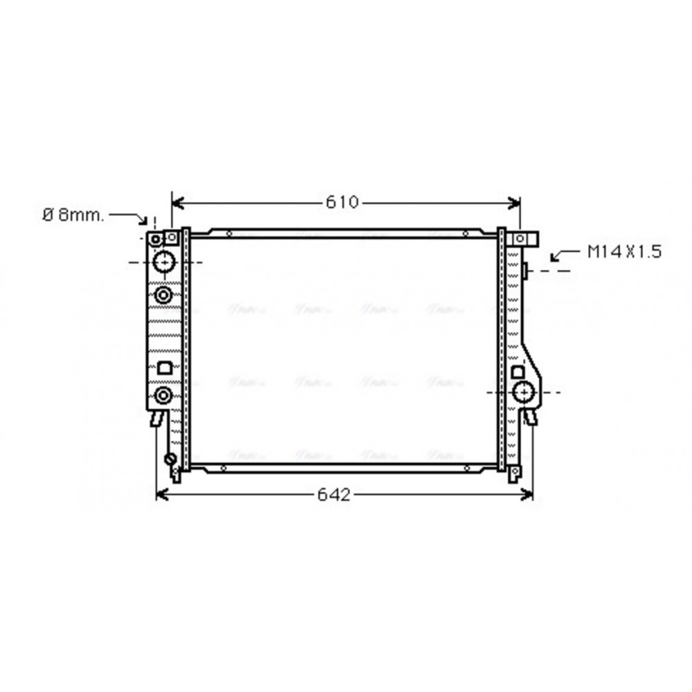 Image for AVA Cooling - Radiator