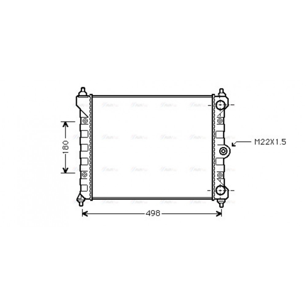 Image for AVA Cooling - Radiator