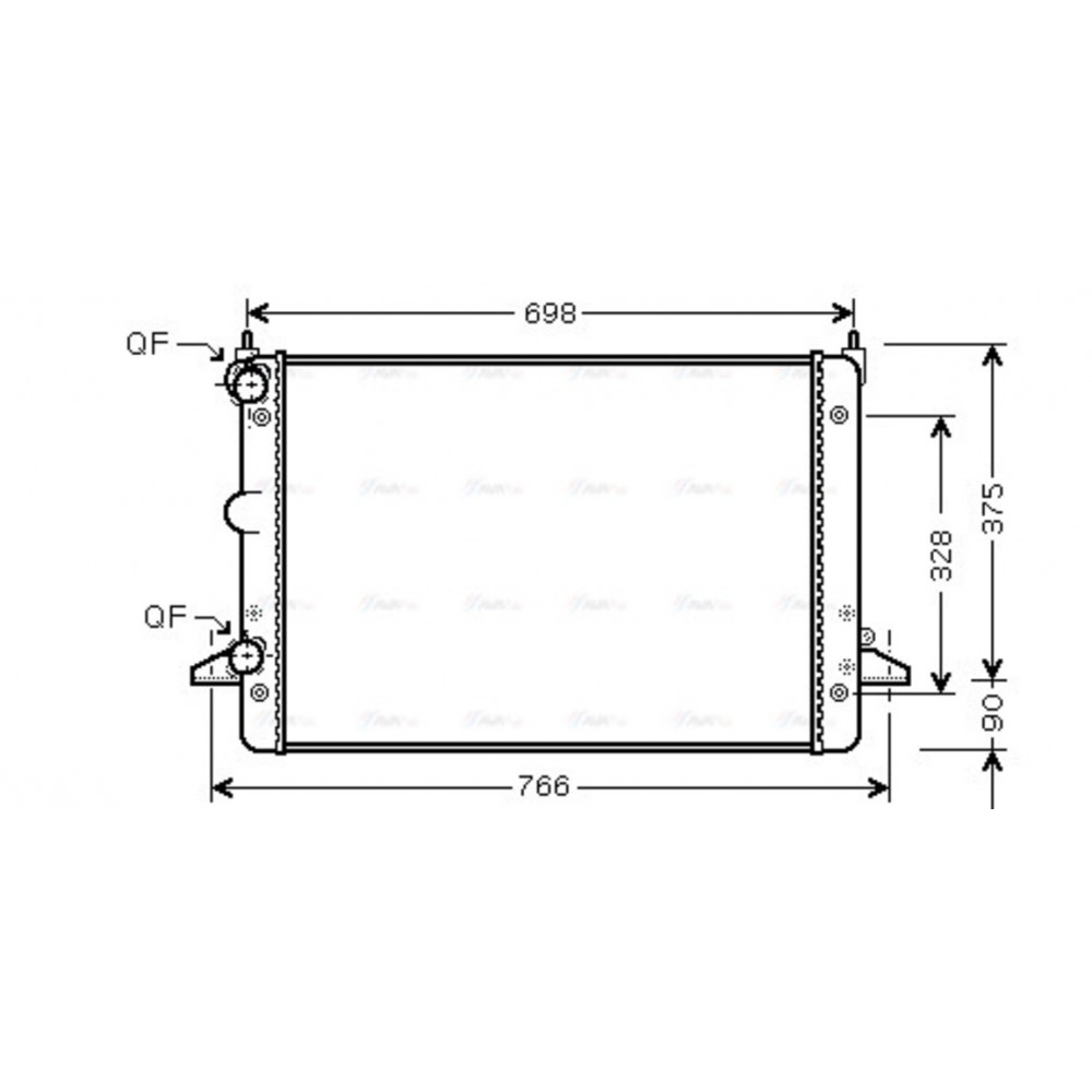 Image for AVA Cooling - Radiator