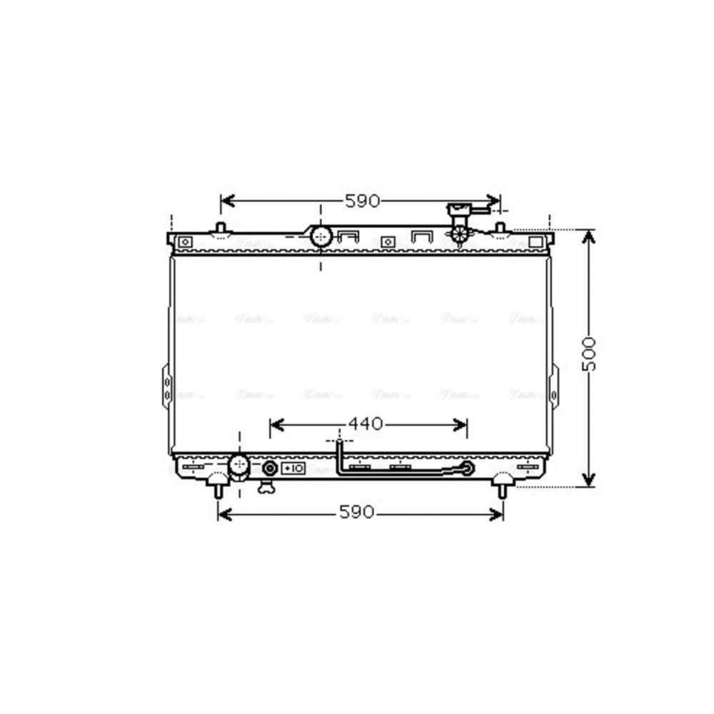 Image for AVA Cooling - Radiator