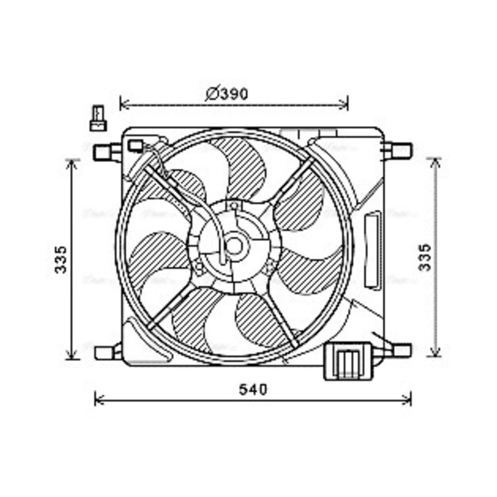 Image for AVA Cooling - Fan