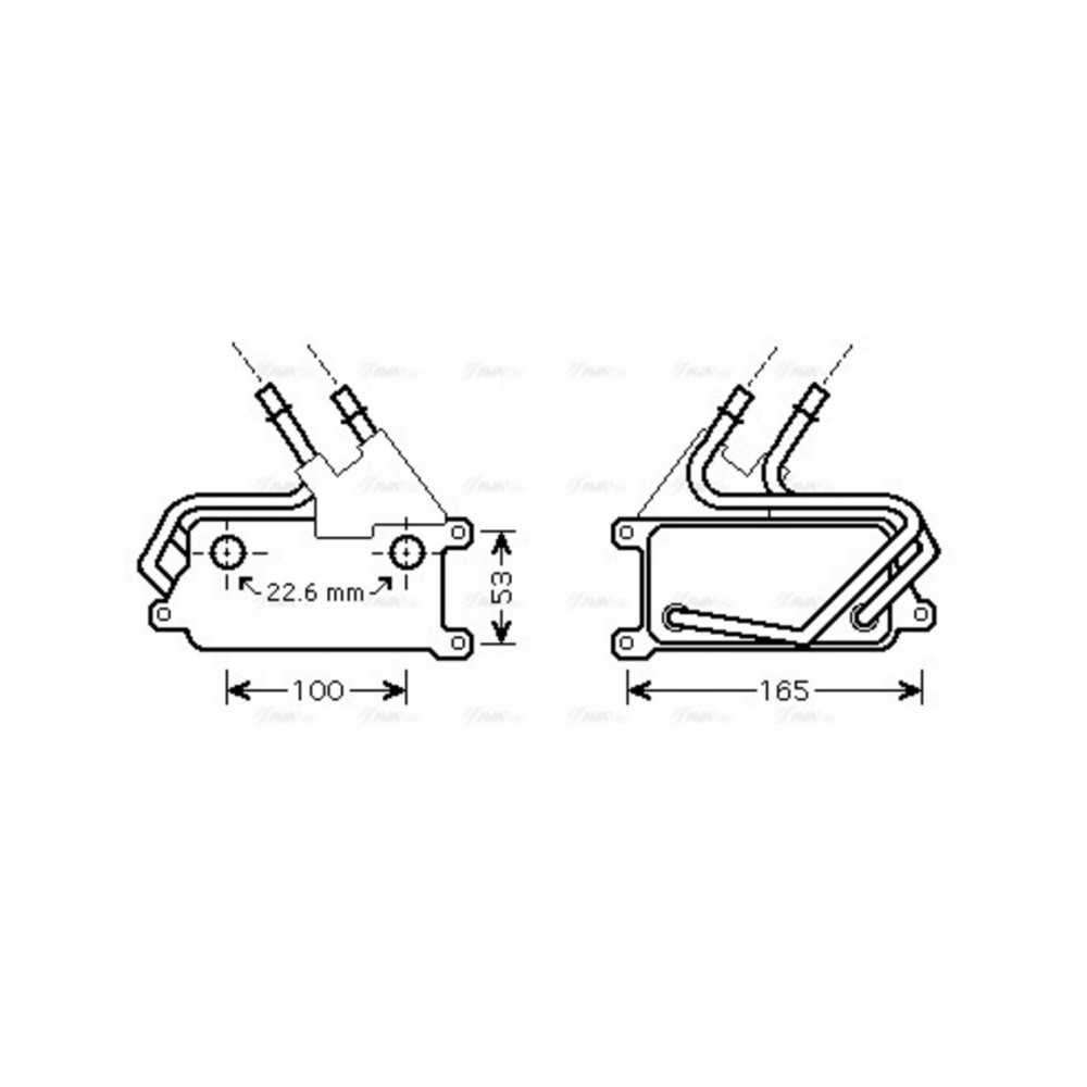 Image for AVA Cooling - Oil Cooler