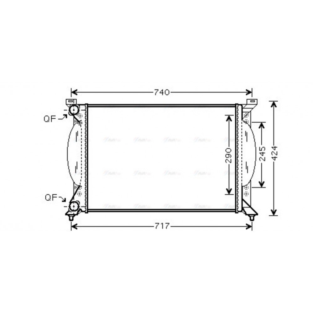 Image for AVA Cooling - Radiator