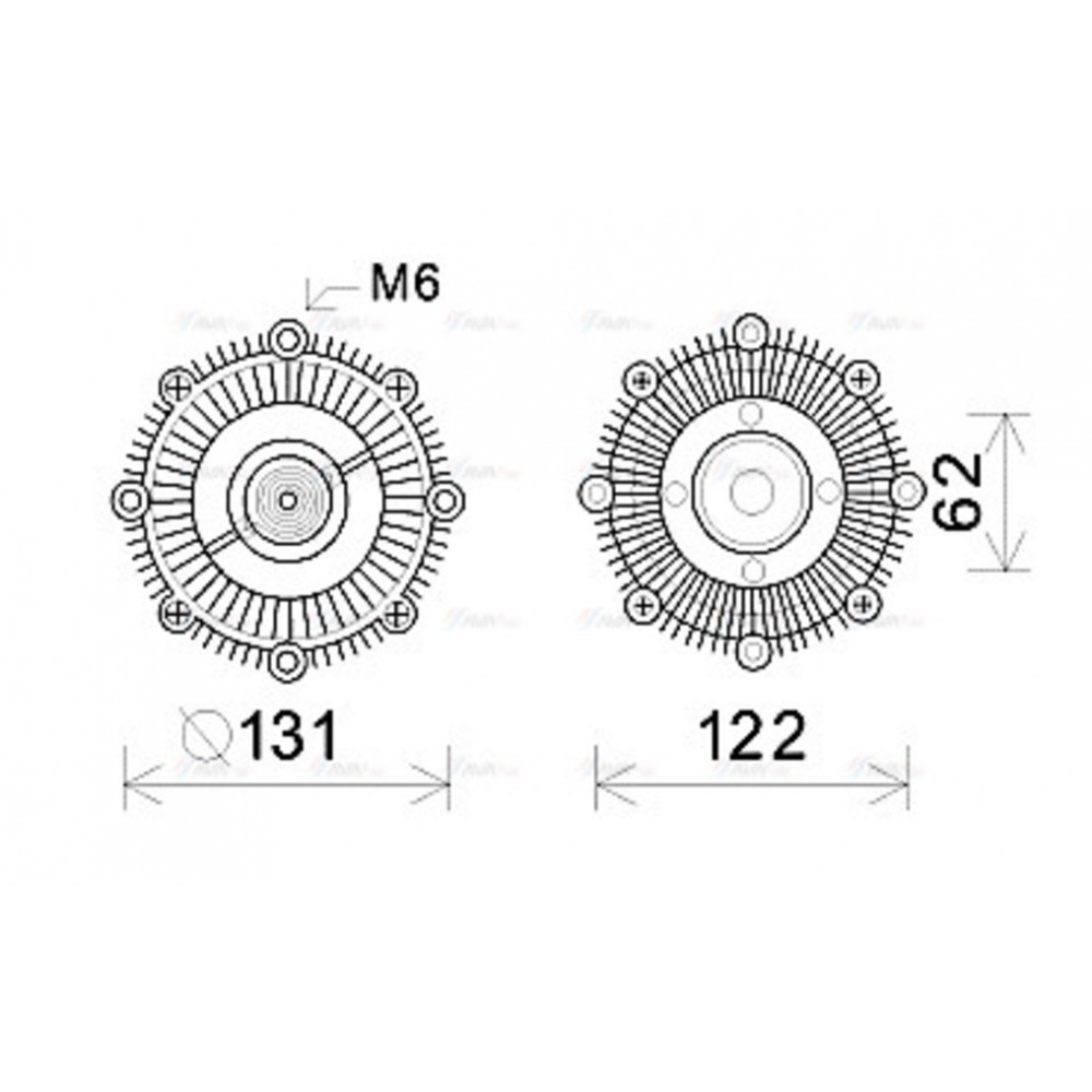 Image for AVA Cooling - Fan Clutch