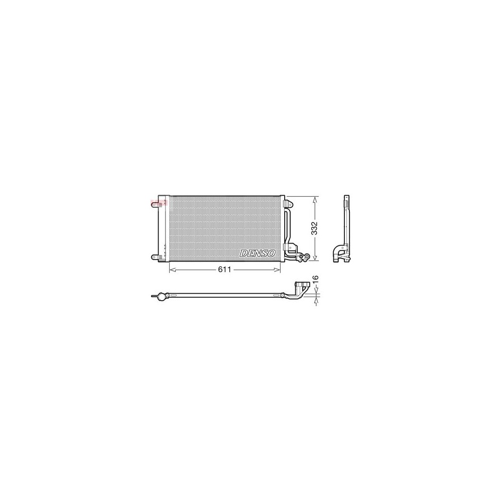 Image for Denso Condenser DCN02034