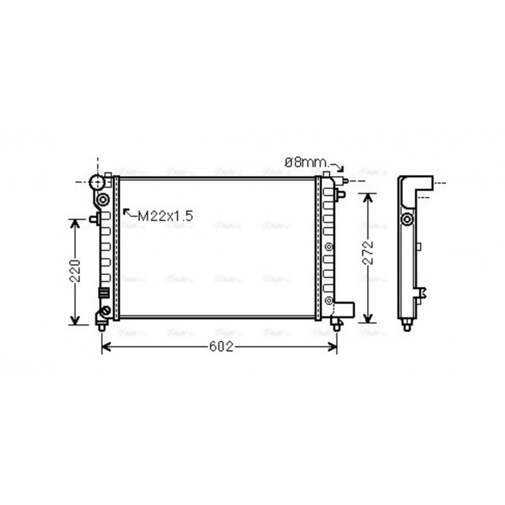 Image for AVA Cooling - Radiator