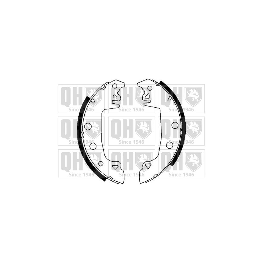 Image for QH BS865 Brake Shoes