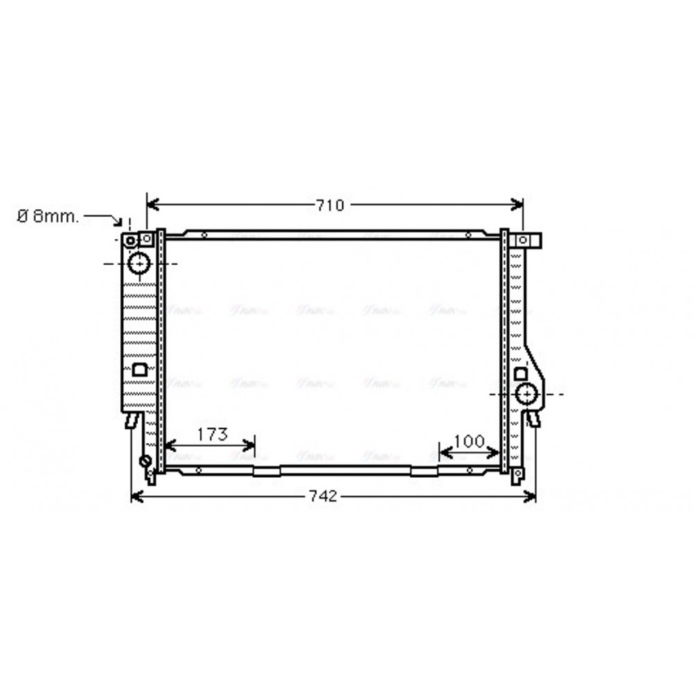 Image for AVA Cooling - Radiator