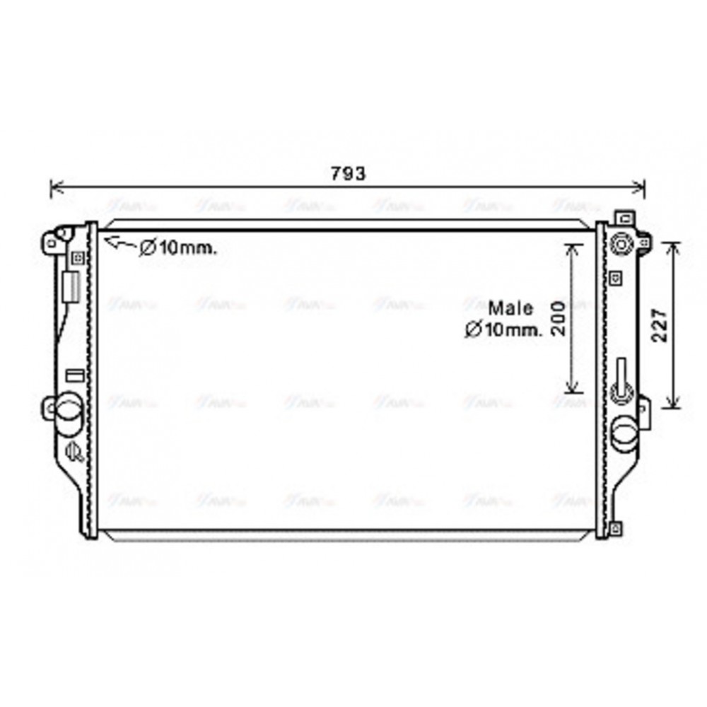 Image for AVA Cooling - Radiator