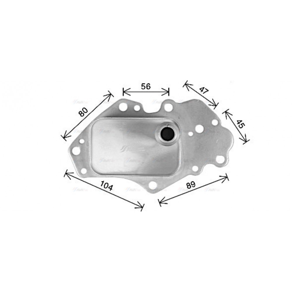 Image for AVA Cooling - Oil Cooler